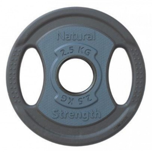 Zestaw obciążeń olimpijskich poliuretanowych 2x 1,25 - 20 kg Natural Strength (3)