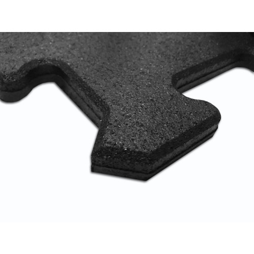 Zestaw 10x Podłoga Puzzel gumowa 1000 x 1000 x 15 mm (czarna) XMOR (5)
