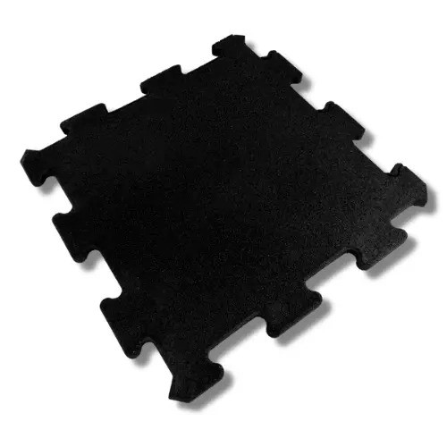 Podłoga Puzzel gumowa 500 x 500 x 10mm (czarna) XMOR (1)