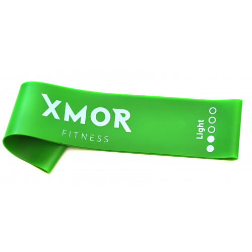 Guma oporowa MINI BAND lekka XMOR (zielona) (1)