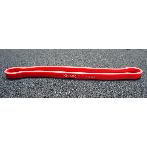 Guma oporowa krótka 30 cm POWER BAND XMOR średnia (czerwona) (2)