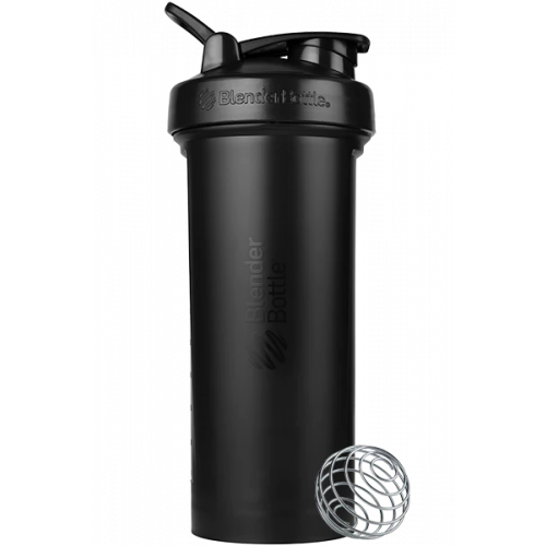 SHAKER PRO45 - 1300ml Blender Bottle (black/black) (1)