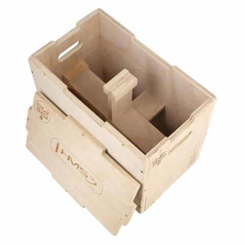 Box / Skrzynia drewniana mała 50x40x30 cm PLYO BOX DSC04 HMS (7)