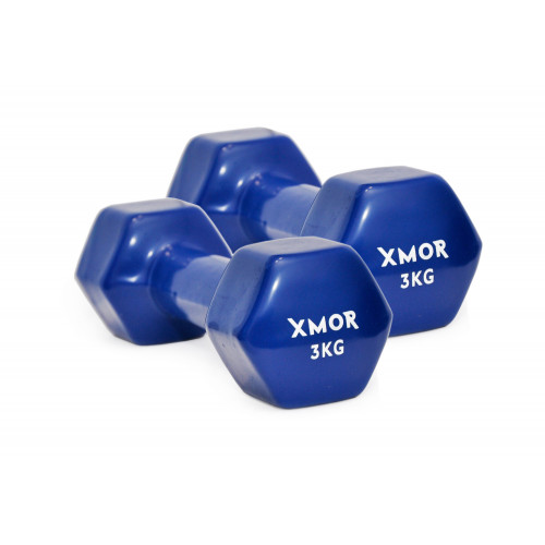 Hantle Winylowe 2x 3 Kg XMOR (granatowe) (1)