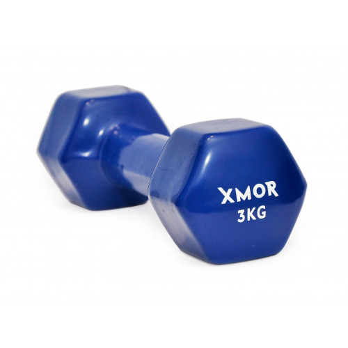 Hantle Winylowe 2x 3 Kg XMOR (granatowe) (2)