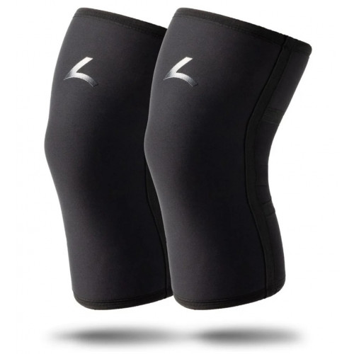 Stabilizatory Kolana Powerlifting Knee Sleeves 7mm REEVA (black) (1)