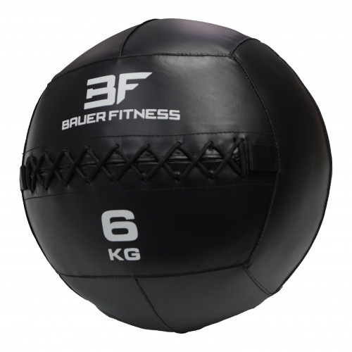Piłka Wall Ball 6 kg CFA-1771 BAUER FITNESS (czarna) (0)