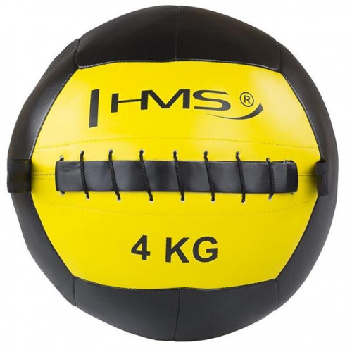 Piłka lekarska WALL BALL 4 kg HMS (1)