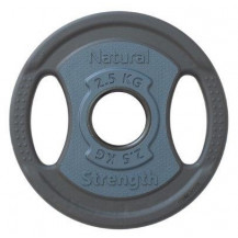 Obciążenie Olimpijskie Poliuretanowe 2,5 kg Natural Strength