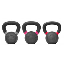 Zestaw Żeliwnych Odważników Kettlebell - Light 6, 8 I 10 Kg XMOR