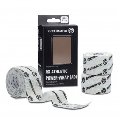 3x Taśma samoprzylepna 018241-01 RX ATHLETIC POWER WRAP 38 mm Rehband (biały)