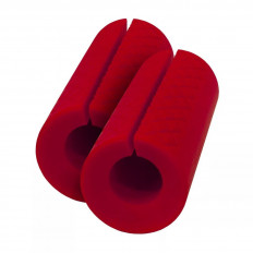 Uchwyty do gryfu FAT grips THORN FIT (czerwone)