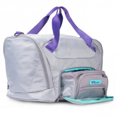 SPORT DUFFEL FITMARK - Torba sportowa + 2 posiłki (platynowa)