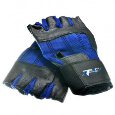 Trec - Rękawice treningowe CLASSIC STRIPE (niebieskie) 