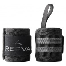 Ściągacze na nadgarstki WRIST WRAPS - Ultra Fiber REEVA (black)