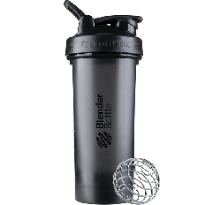 SHAKER CLASSIC LOOP PRO - 820ml Blender Bottle (black)