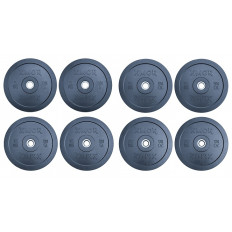 Zestaw obciążeń do sztangi 100 kg BUMPER PLATES 2.0 XMOR