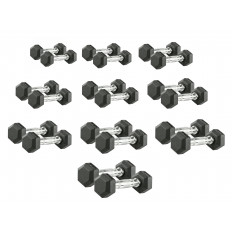 Zestaw Hantli HEX 2x 1 - 10 kg DS