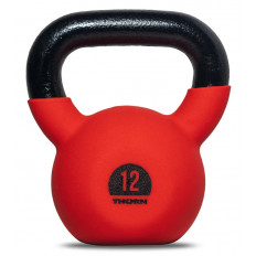 Odważnik Kettlebell Gumowany 12 Kg THORN FIT