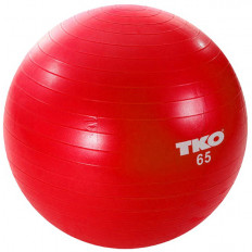 Piłka gimnastyczna fitness 65 cm - TKO (czerwona)
