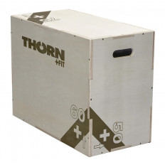 Skrzynia plyometryczna drewniana PLYO BOX THORN FIT