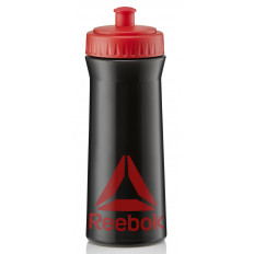 Bidon 500 ml czarny/czerwony REEBOK