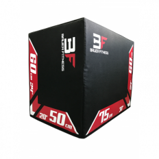 Skrzynia plyometryczna Soft Cross BOX 75/60/50cm 30 kg CFA-171 BAUER FITNESS