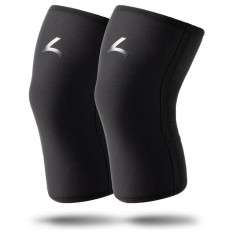 Stabilizatory Kolana Powerlifting Knee Sleeves 7mm REEVA (black)