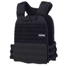 Obciążeniowa kamizelka do ćwiczeń Tactic Weight Vest (black, 20LB) THORN FIT