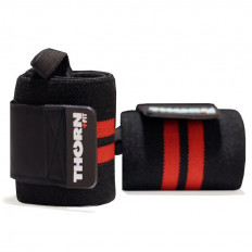 Ściągacze na nadgarstki WRIST WRAP 12" THORN FIT (czerwone)