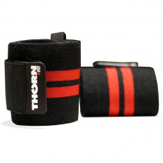 Ściągacze na nadgarstki WRIST WRAP 24" THORN FIT (czerwone)