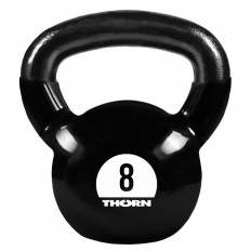 Odważnik Kettlebell vinyl żeliwny 8 Kg THORN FIT