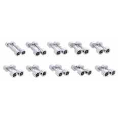 Zestaw Hantli Chromowanych 1-10 Kg HMS 